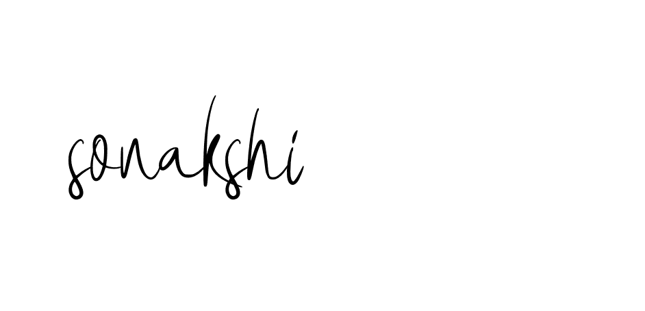 Signature of sonakshi