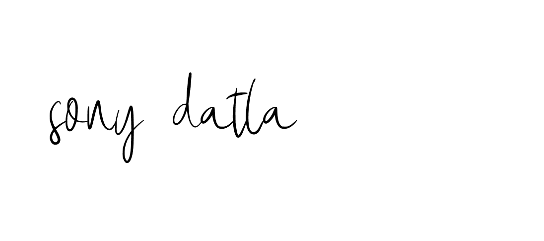 Signature of sony-datla