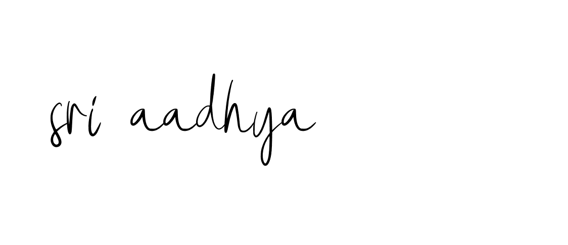 Signature of sri-aadhya