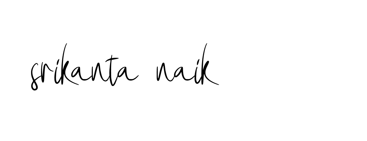 Signature of srikanta-naik