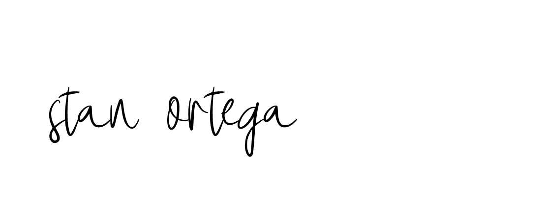 Signature of stan-ortega