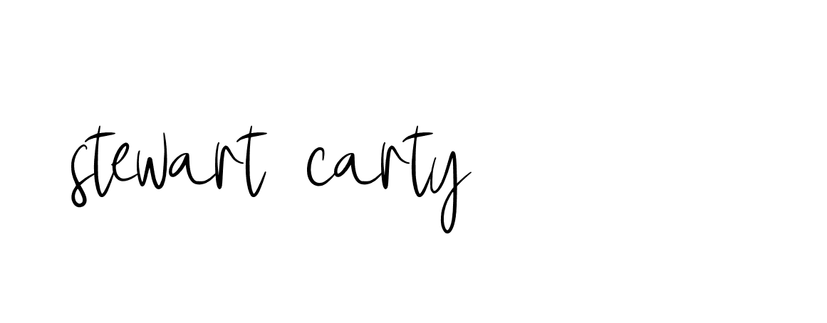 Signature of stewart-carty