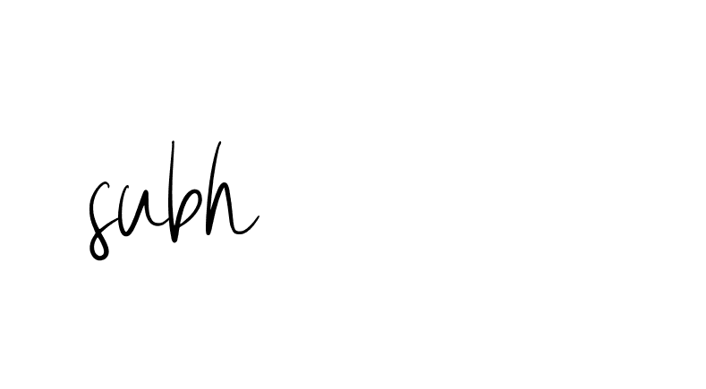 Signature of subh