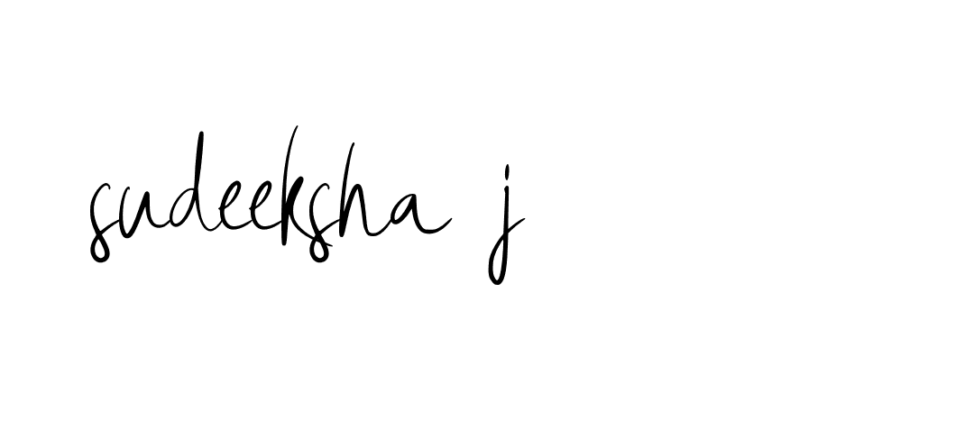 Signature of sudeeksha-j