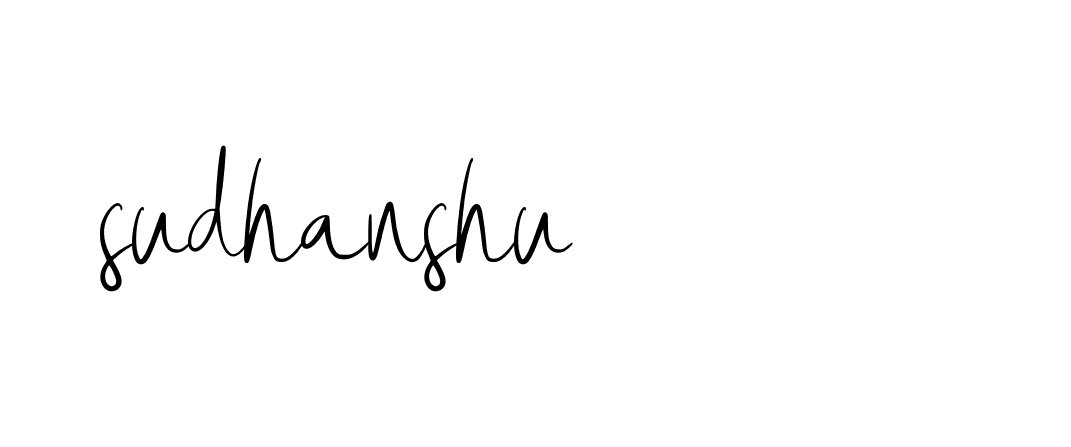 Signature of sudhanshu