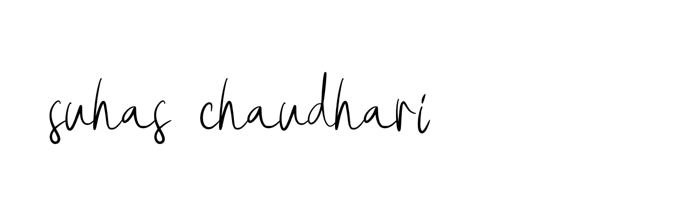 Signature of suhas-chaudhari