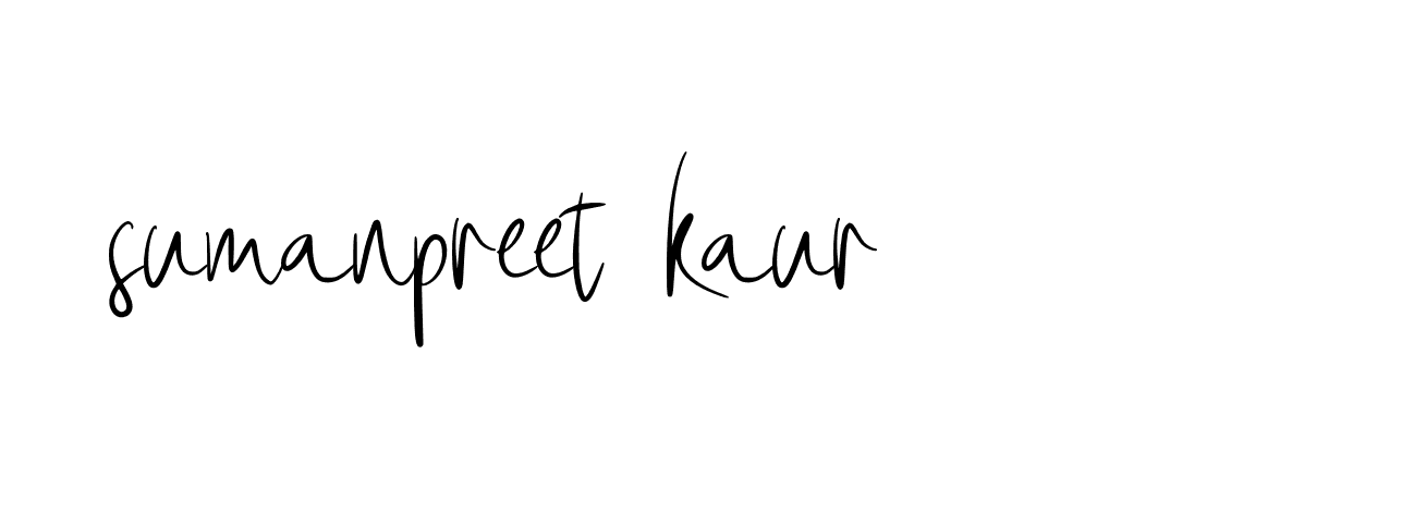 Signature of sumanpreet-kaur