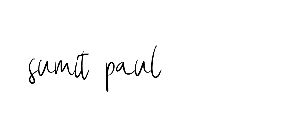 Signature of sumit-paul