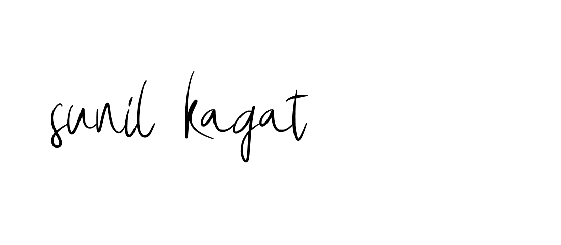 Signature of sunil-kagat