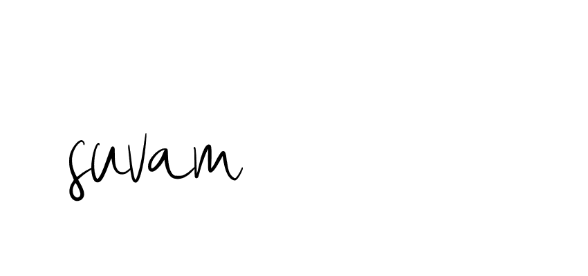 Signature of suvam