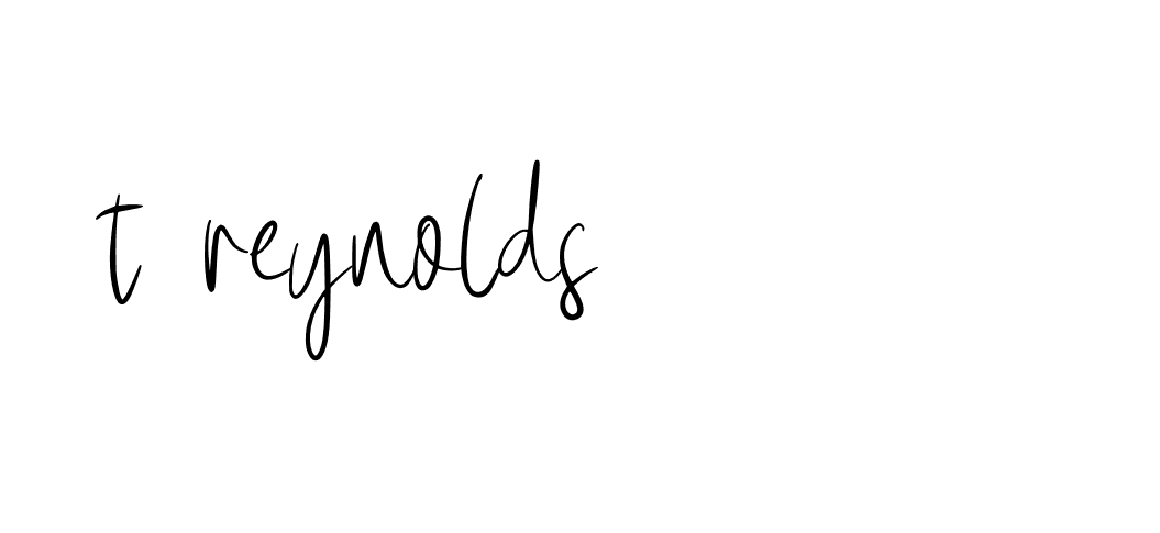 Signature of t-reynolds