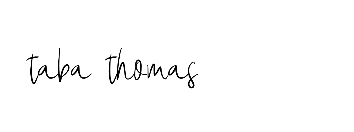 Signature of taba-thomas