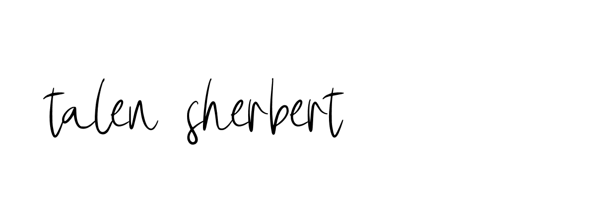 Signature of talen-sherbert