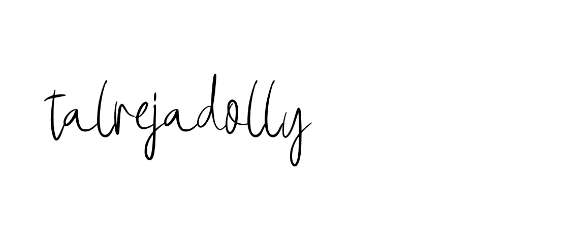 Signature of talrejadolly