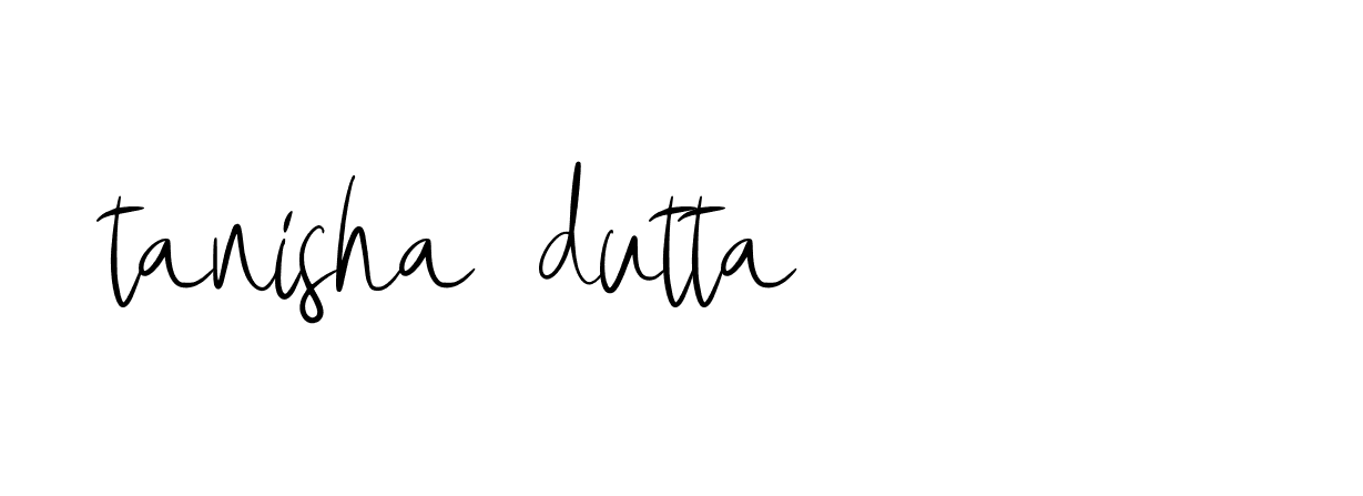 Signature of tanisha-dutta