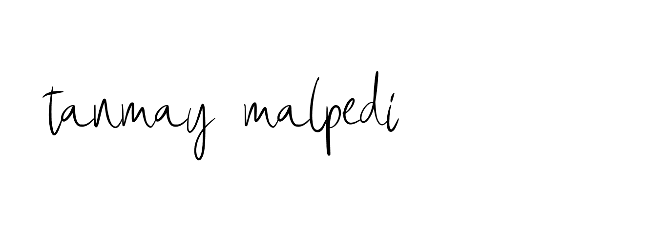 Signature of tanmay-malpedi