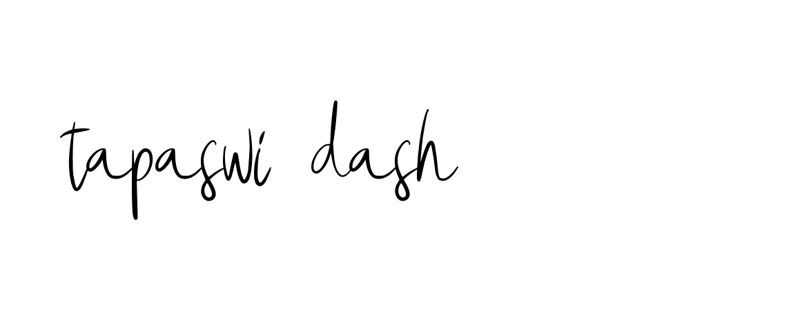 Signature of tapaswi-dash