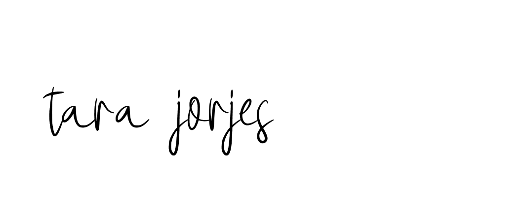 Signature of tara-jorjes