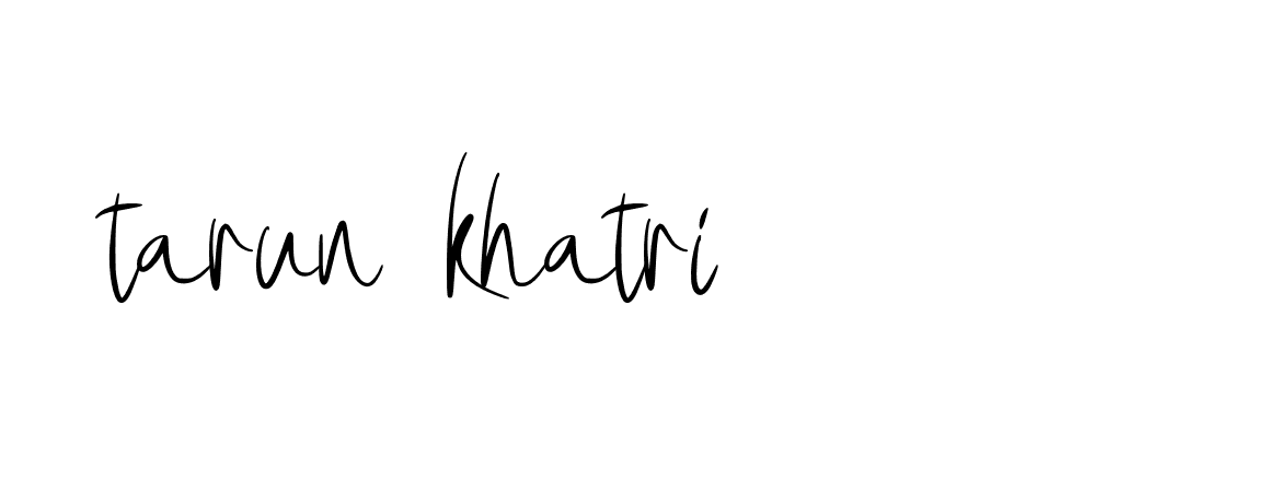 Signature of tarun-khatri