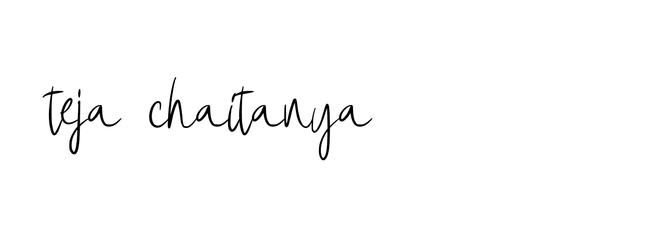 Signature of teja-chaitanya-