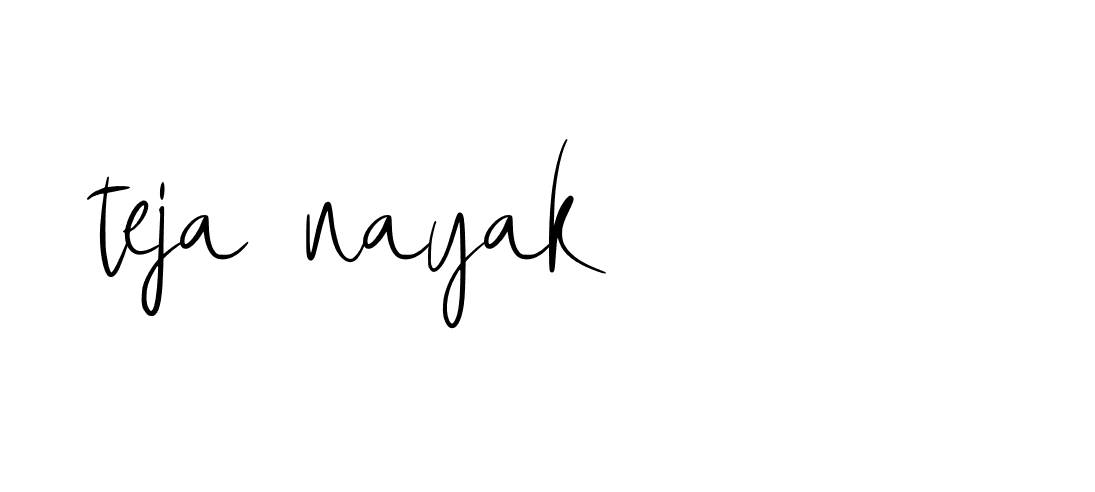 Signature of teja-nayak