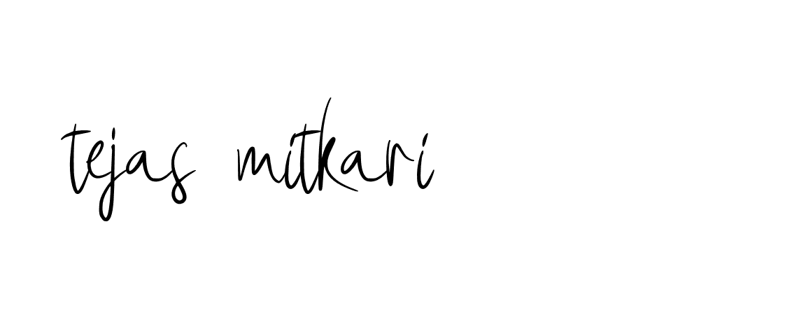 Signature of tejas-mitkari