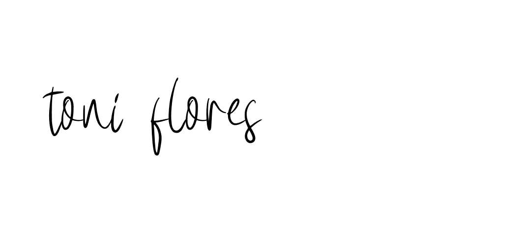 Signature of toni-flores