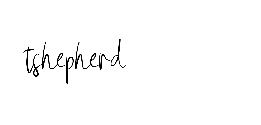 Signature of tshepherd