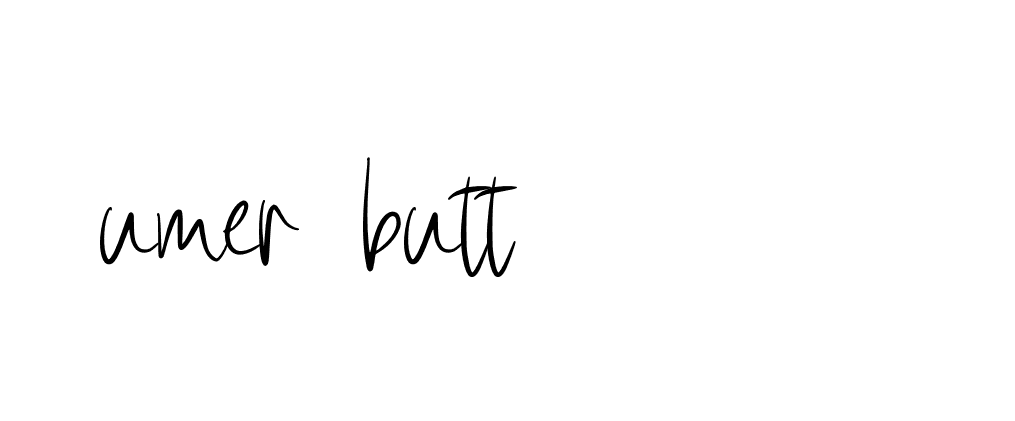 Signature of umer-butt