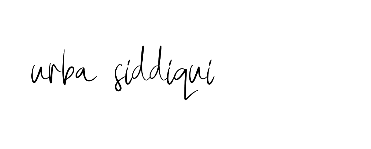 Signature of urba-siddiqui