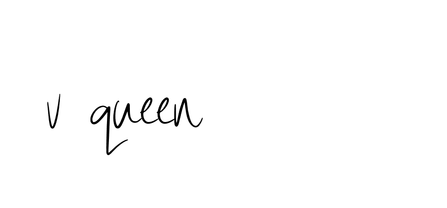 Signature of v-queen