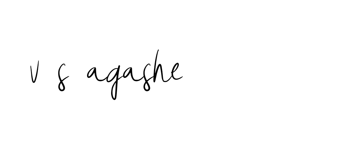 Signature of v-s-agashe