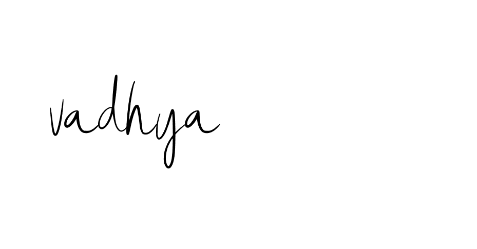 Signature of vadhya