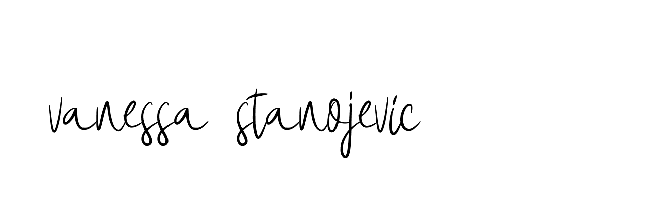 Signature of vanessa-stanojevic