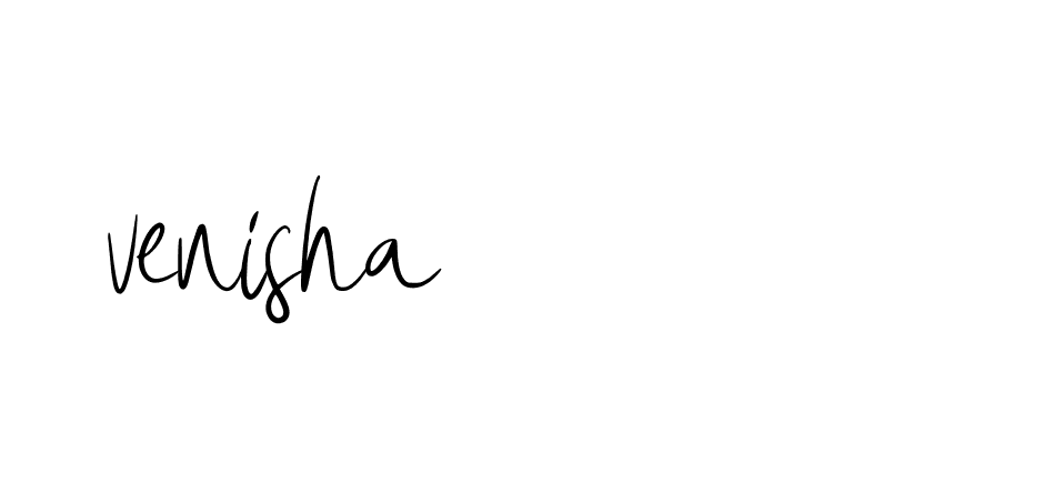 Signature of venisha-