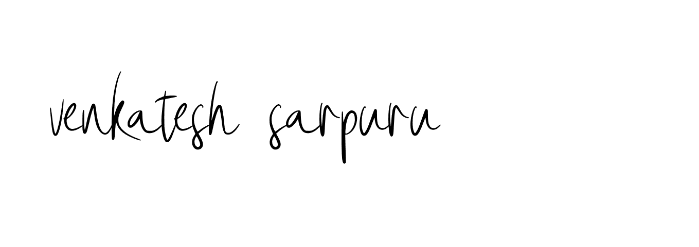 Signature of venkatesh-sarpuru