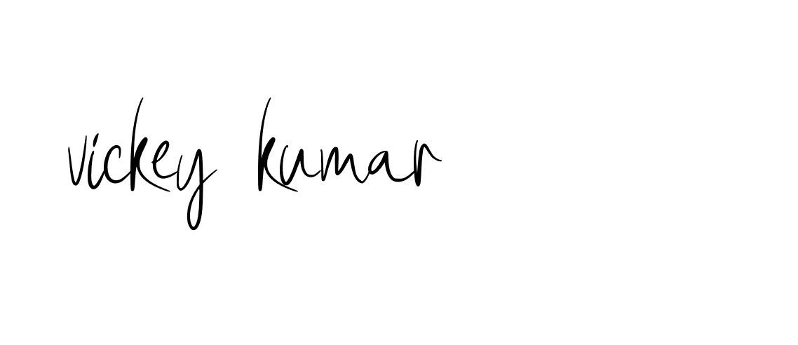 Signature of vickey-kumar