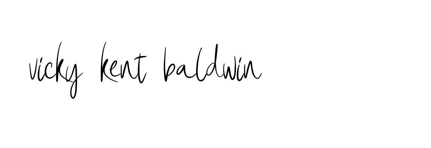 Signature of vicky-kent-baldwin-