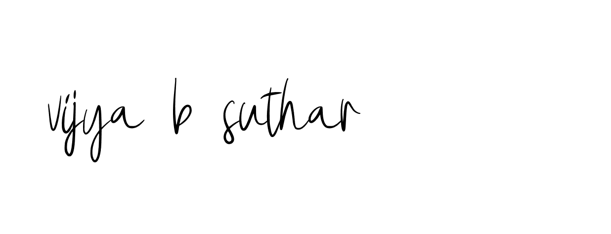 Signature of vijya-b-suthar