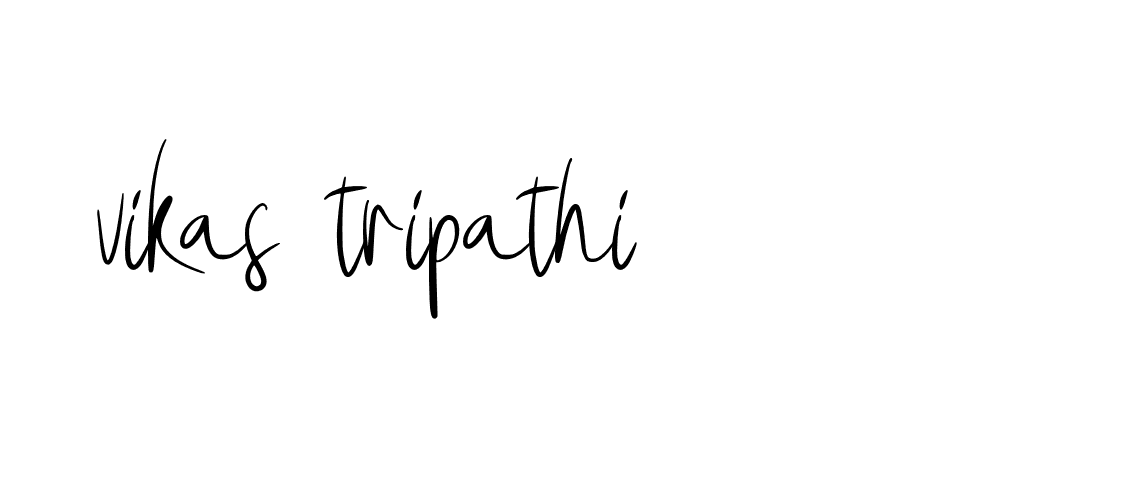 Signature of vikas-tripathi