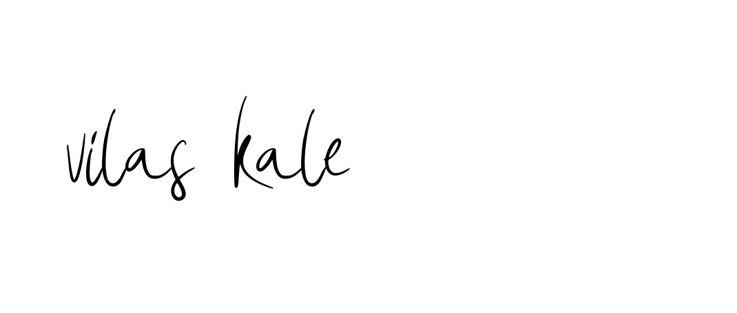 Signature of vilas-kale-