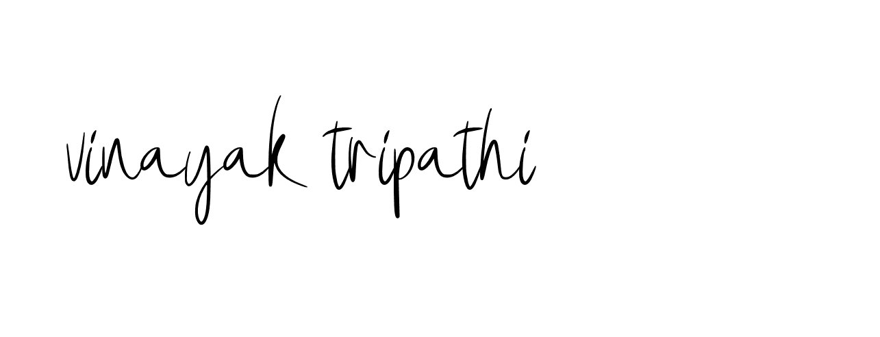 Signature of vinayak-tripathi