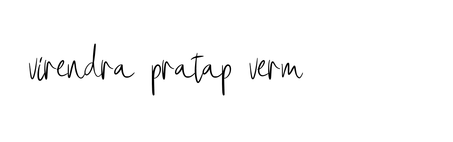 Signature of virendra-pratap-verm