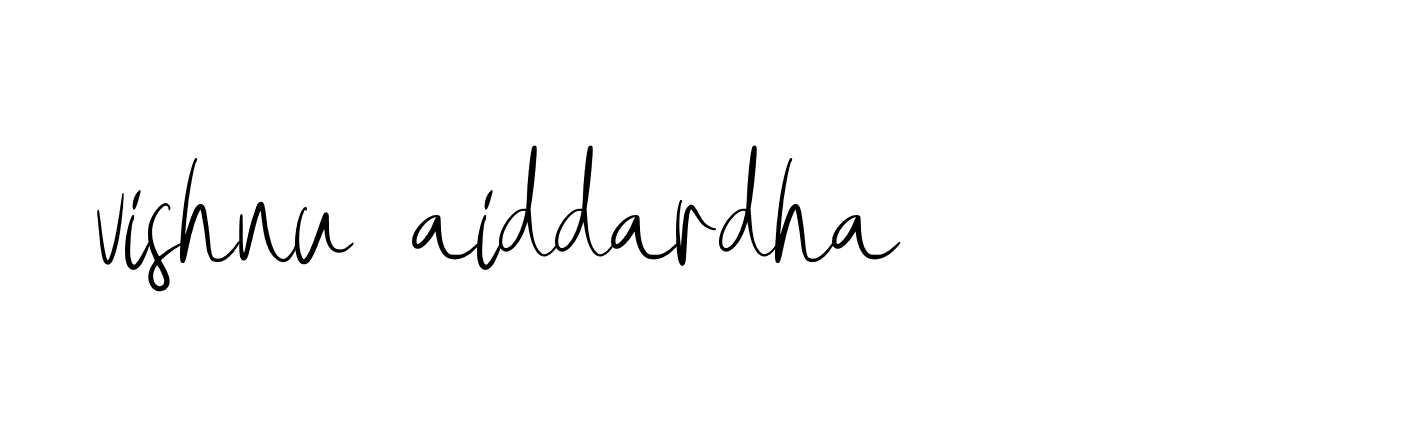 Signature of vishnu-aiddardha