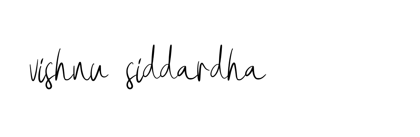 Signature of vishnu-siddardha