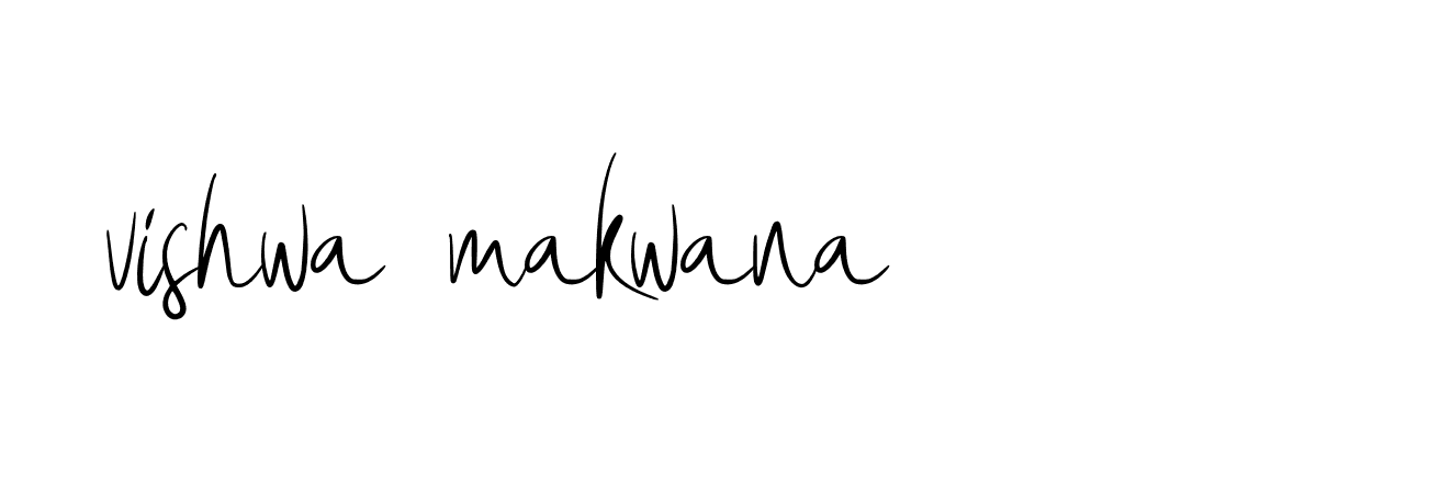 Signature of vishwa-makwana