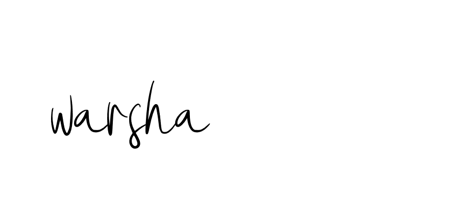 Signature of warsha