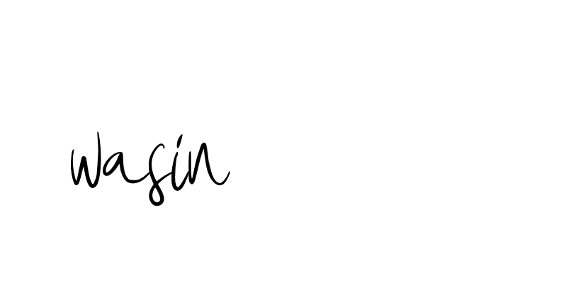 Signature of wasin