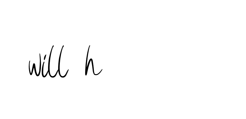 Signature of will-h