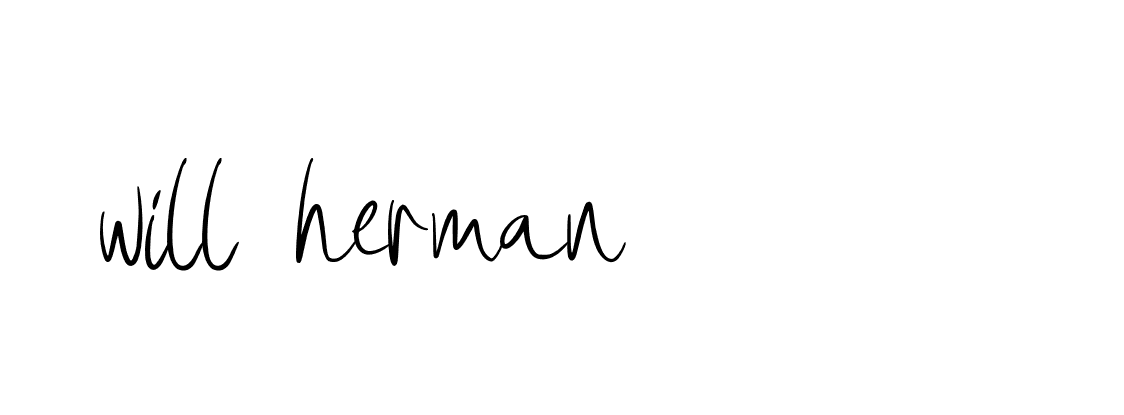 Signature of will-herman